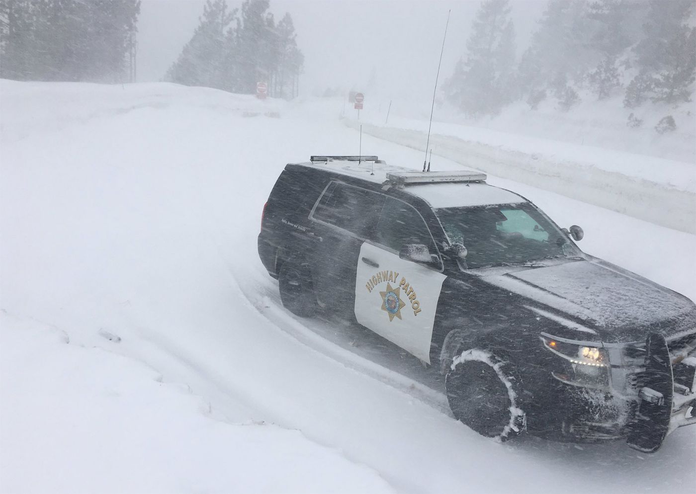 110-mph Wind Recorded At Squaw Valley Summit As Storm Shuts Down I-80