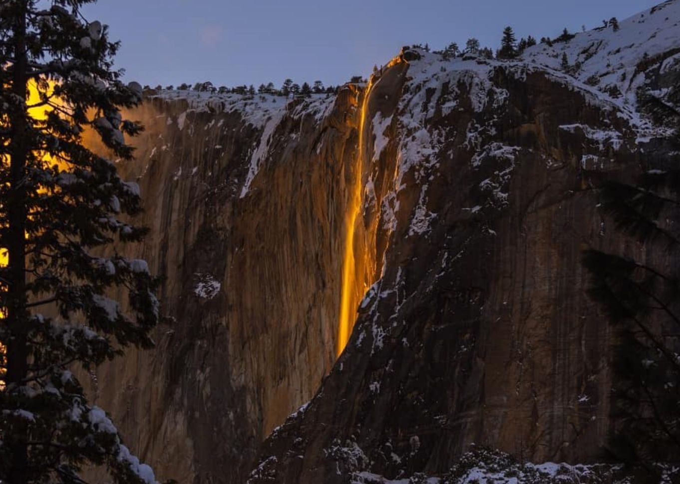'Firefall' Ablaze at Yosemite This Week