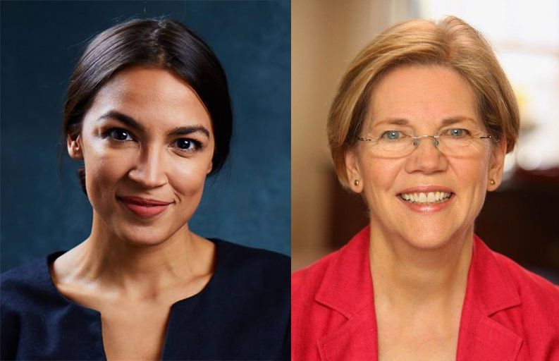 AOC Piles On With Elizabeth Warren In Saying Our Democracy Has 'A Facebook Problem'