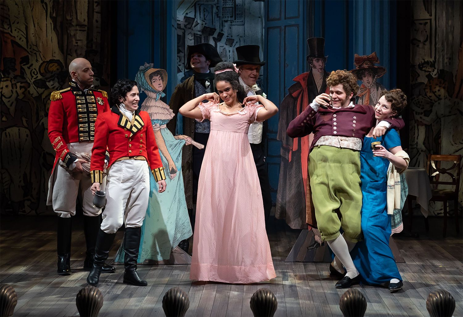 'Vanity Fair' At ACT Is a Study In Delightful, Scrappy