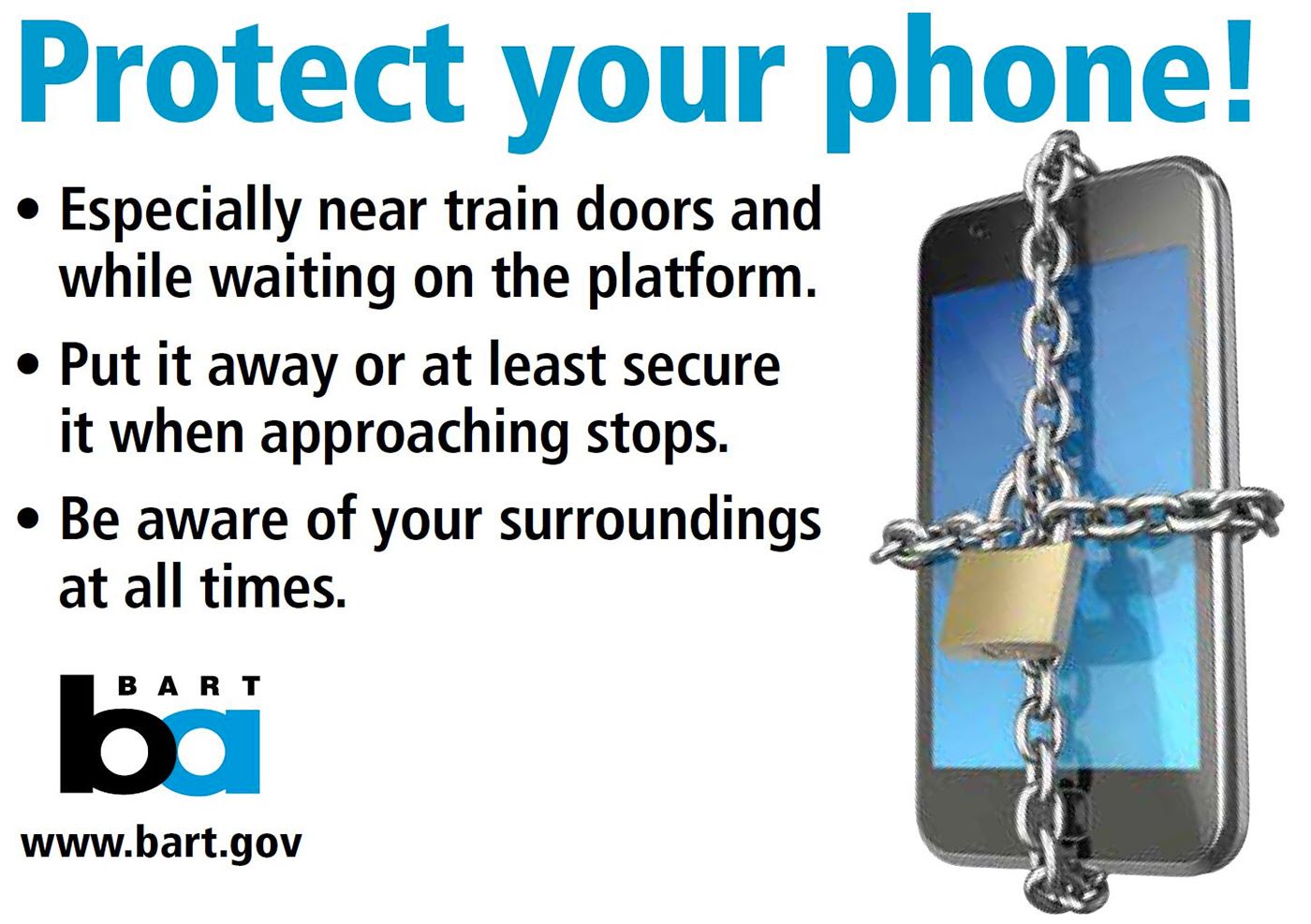 BART Police Issue New Warning Amid Uptick In Cell Phone Thefts On Trains
