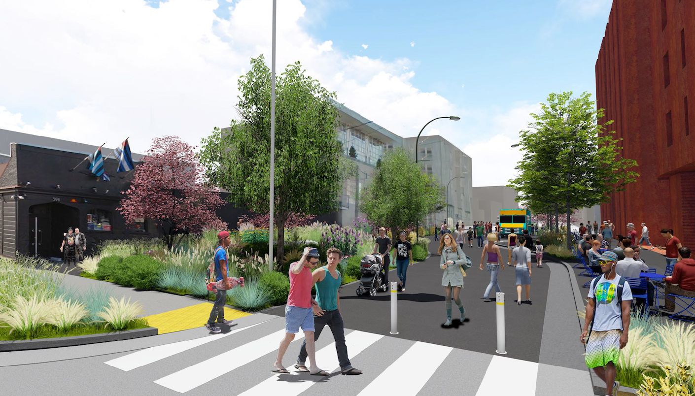 SoMa's Leather-Themed Eagle Plaza Breaks Ground on 12th Street