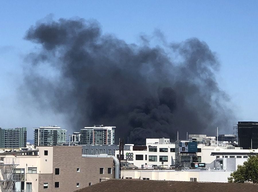 Day Around The Bay: Small Fire Breaks Out At Mission Bay Food Truck Park