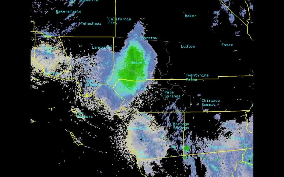 Huge Swarm Of Ladybugs Shows Up On Weather Service Radar Over California