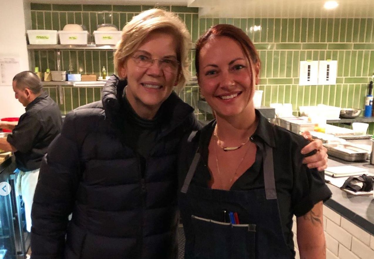 Elizabeth Warren Dined at Woman-Run Union Square Restaurant Ayala