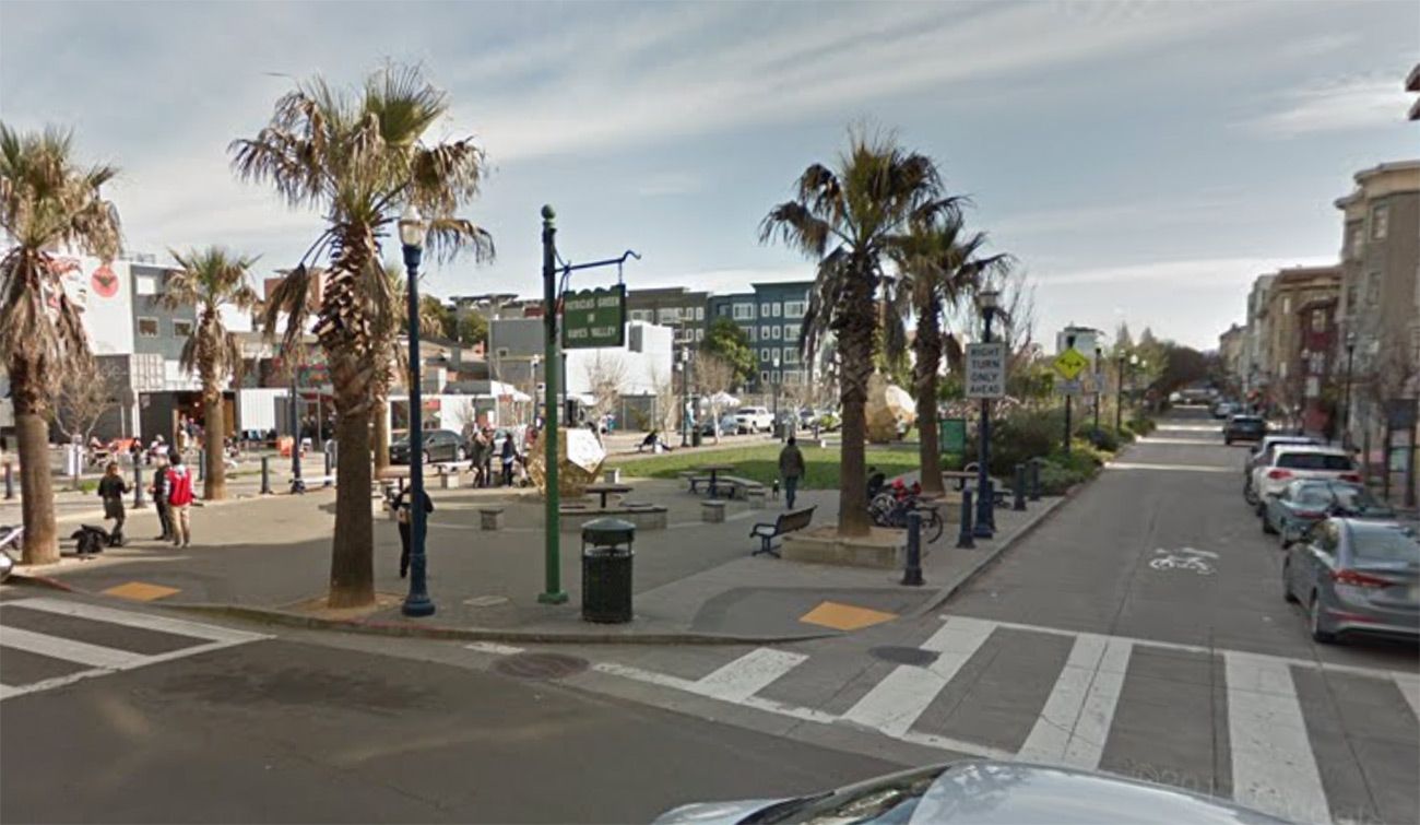 City To Ban Vehicle Traffic On Octavia Next To Patricia's Green