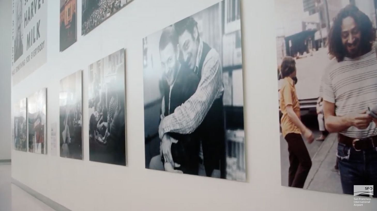 Harvey Milk Terminal 1 Debuts To The Public At SFO With Tribute Wall To LGBTQ History