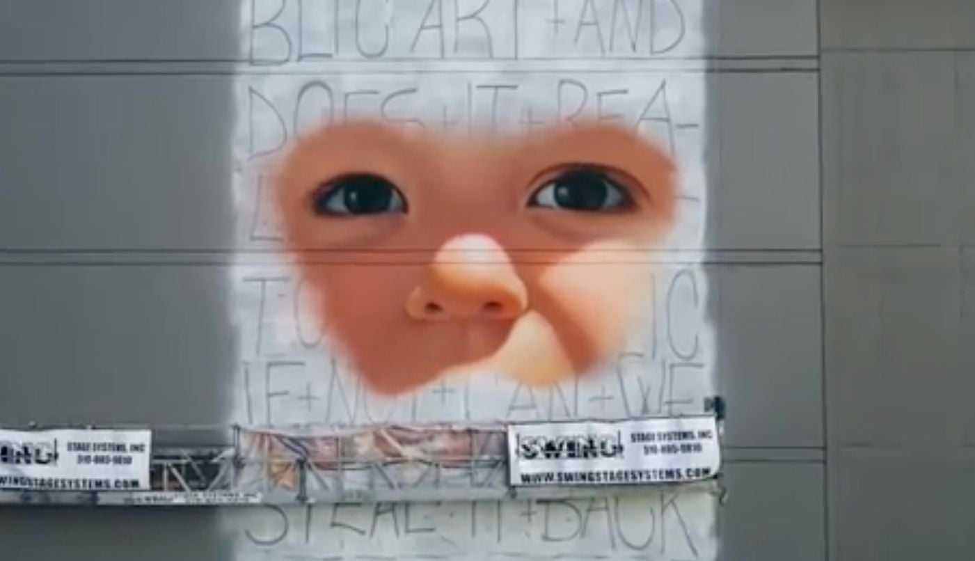 Anonymous Muralist BiP Returns To Add Fourth Mural in San Francisco