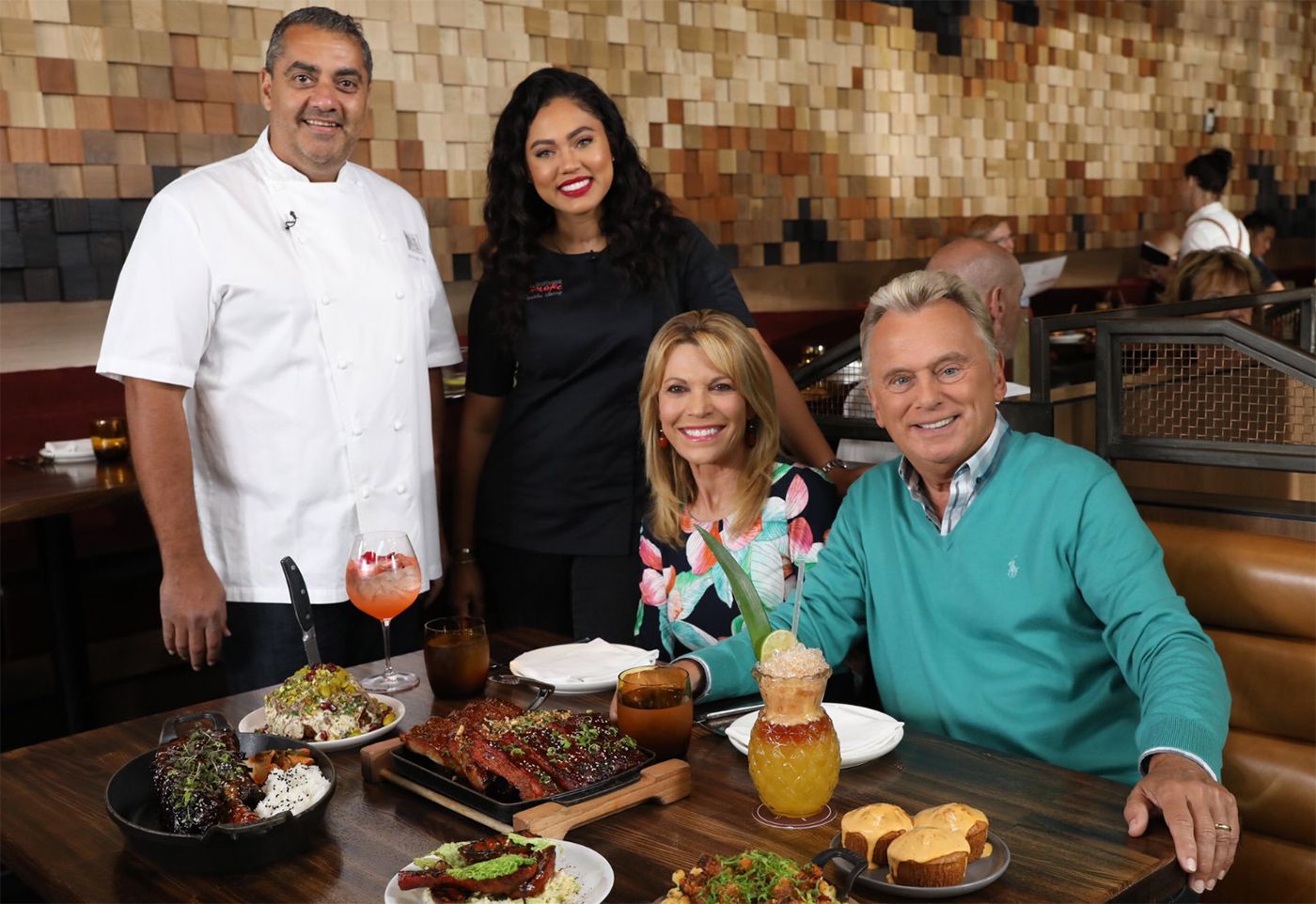 Pat Sajak and Vanna White Are In SF, And Dined At International Smoke