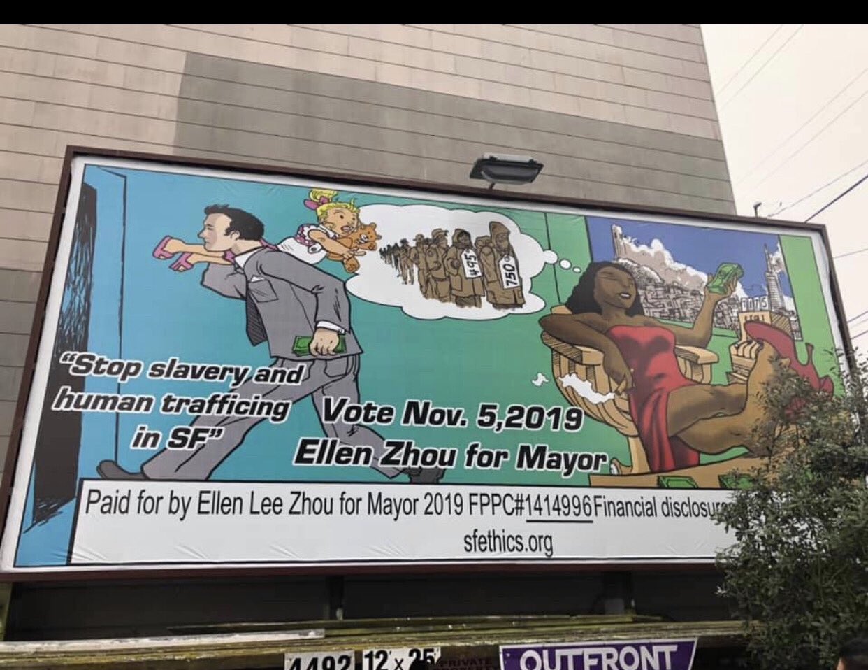 Fringe Mayoral Candidate Attacks London Breed With Pretty Obviously Racist Billboard