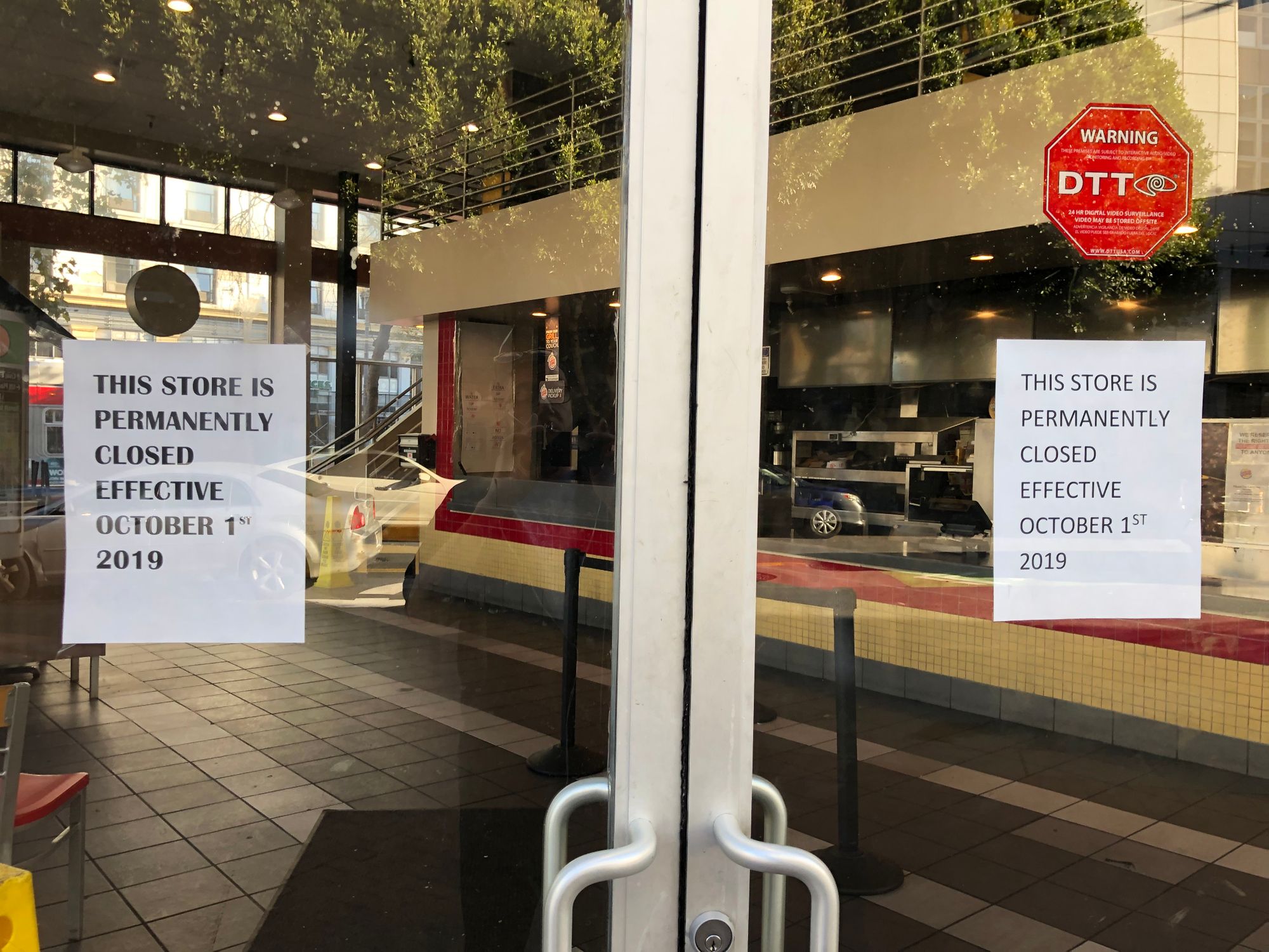 Civic Center Burger King Permanently Closed After History Of