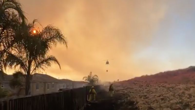 500-Acre Fire In American Canyon Wraps Around Neighborhood