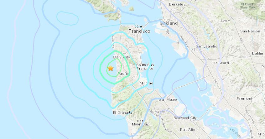 3.5M Quake Shakes Sleepy Saturday Morning