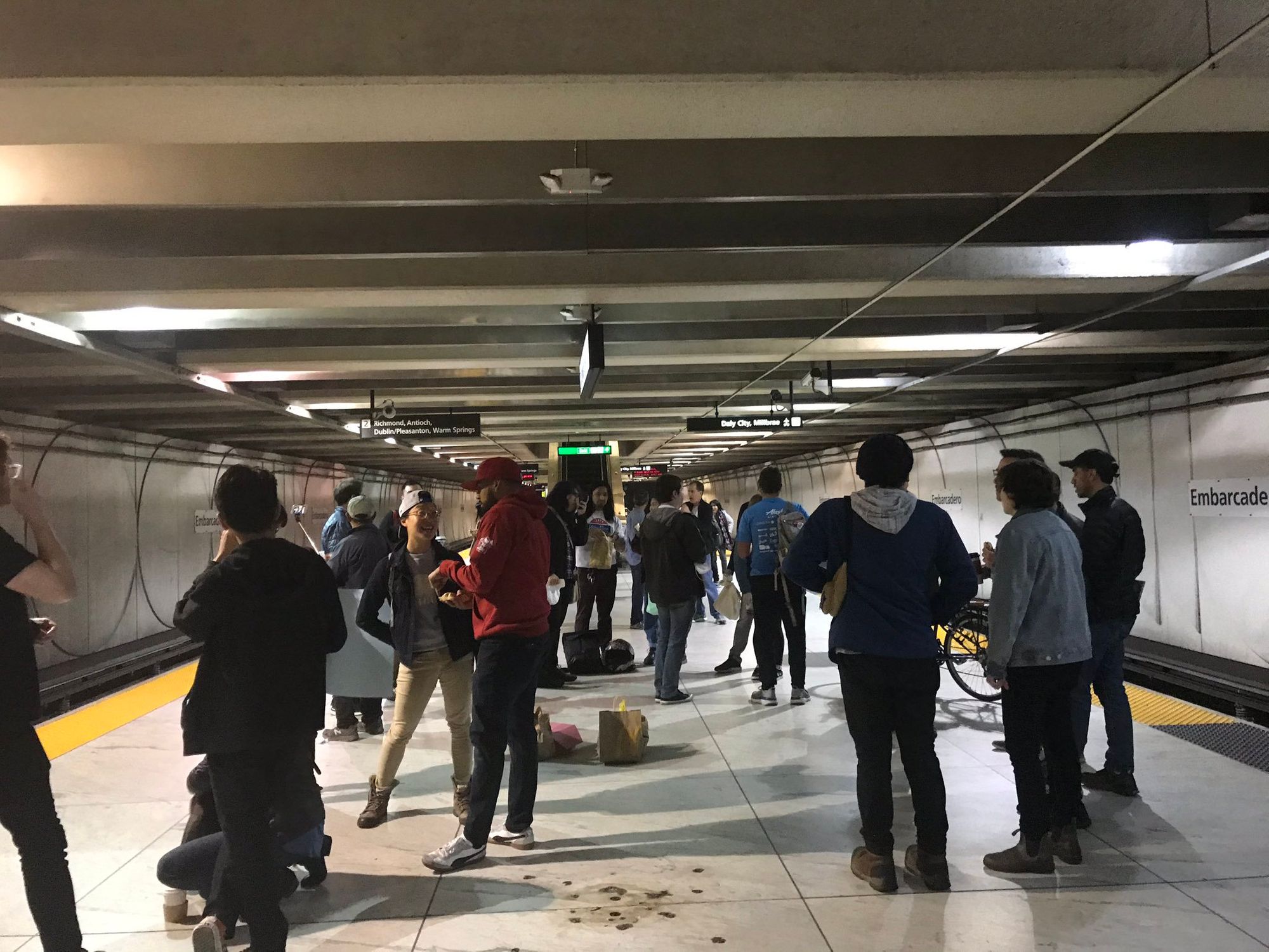BART Riders Stage 'Eat-In' To Protest Man Detained For Consuming Sandwich