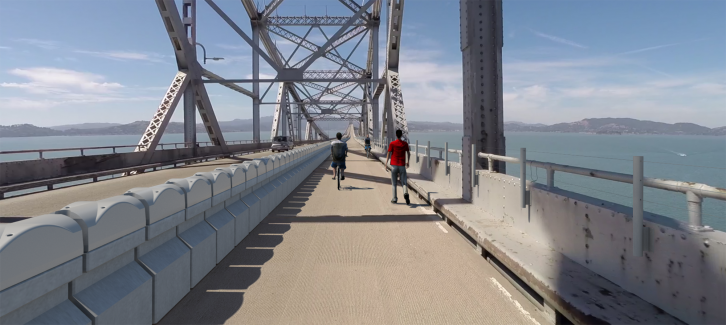 New Bike and Pedestrian Lane Opens on Richmond-San Rafael Bridge