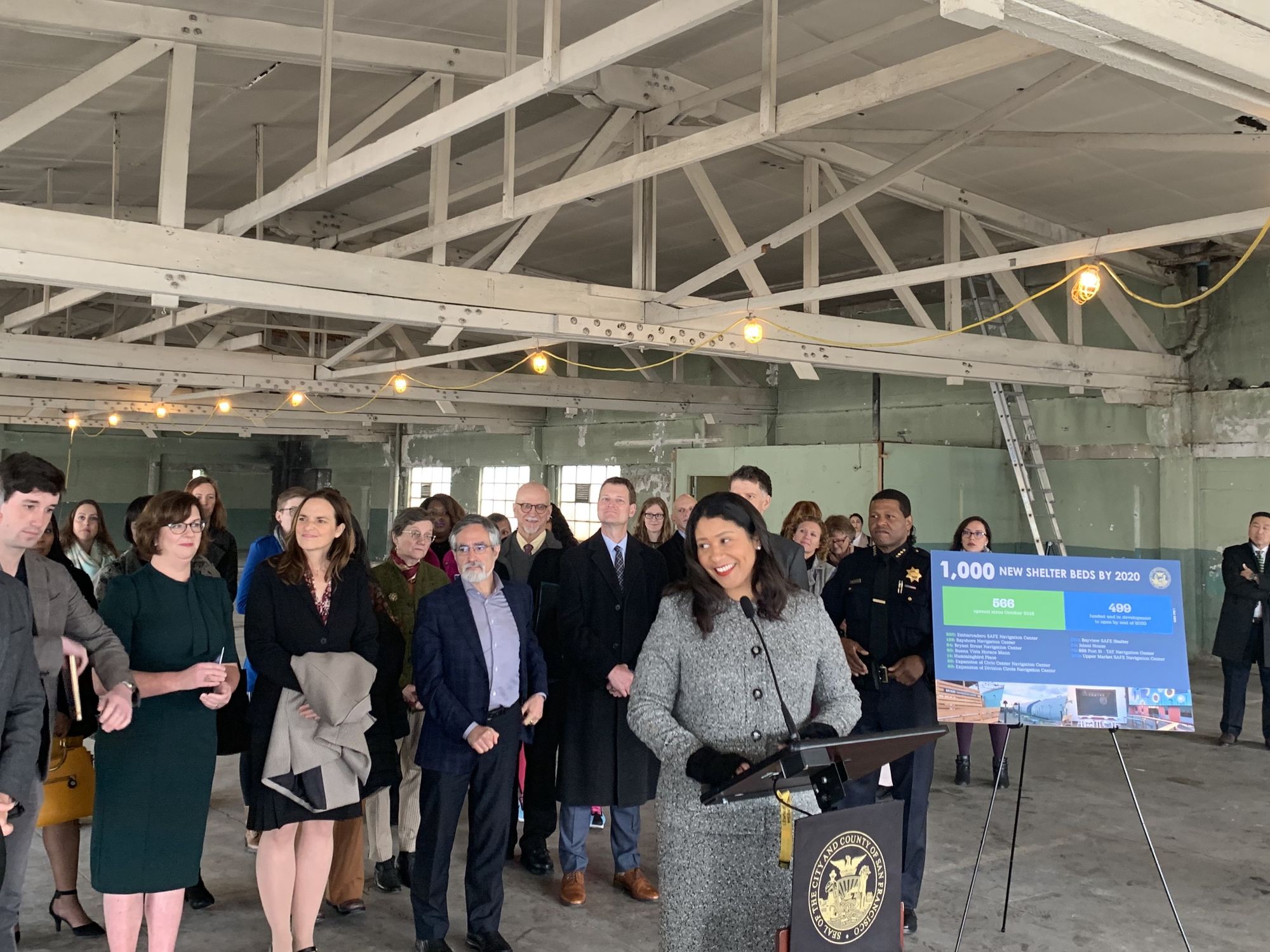 Mayor Breed Announces She's Added 1,065 New Shelter Beds Since 2018