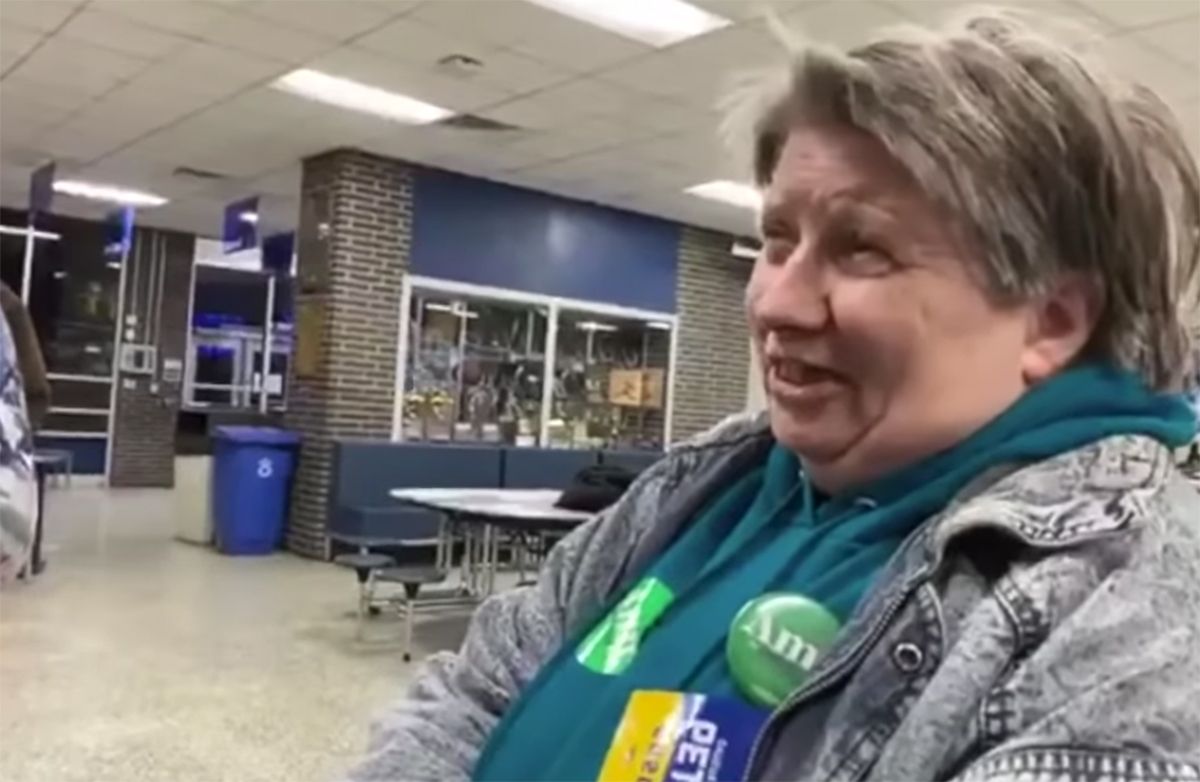 Watch a Homophobic Iowa Voter Find Out That Her Candidate Is Gay