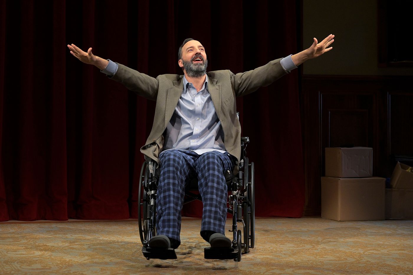 Tony Hale Delights In the Curious, Somewhat Uneven 'Wakey, Wakey' at A.C.T.