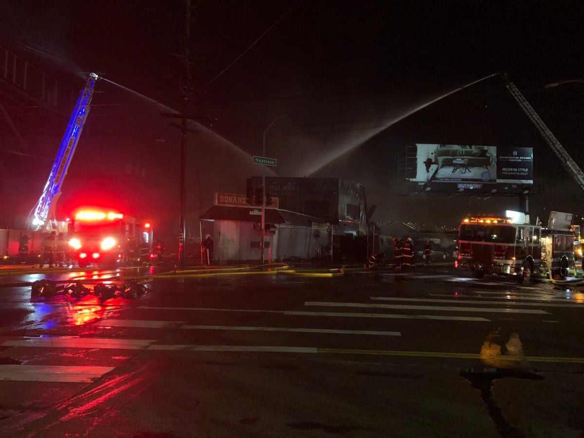 Four-Alarm Fire Breaks Out at India Basin Warehouse, No Injuries Reported