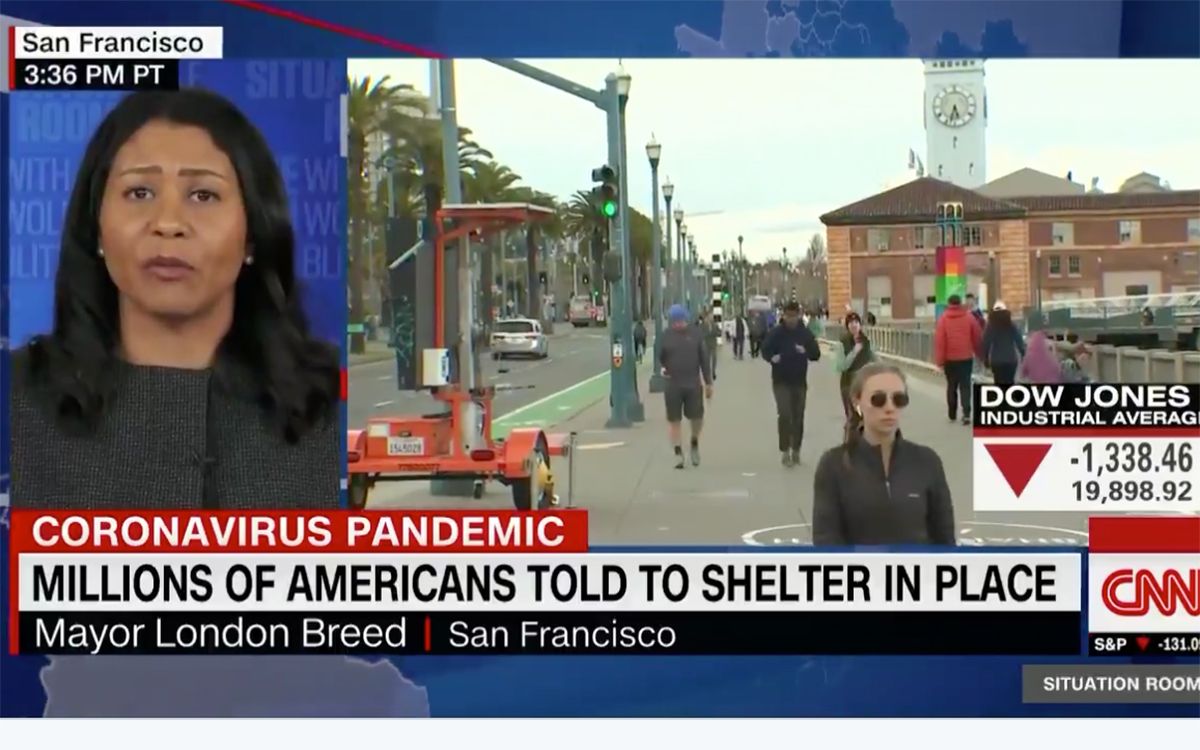 Day Around the Bay: London Breed Tells CNN 'People Are Making Adjustments'