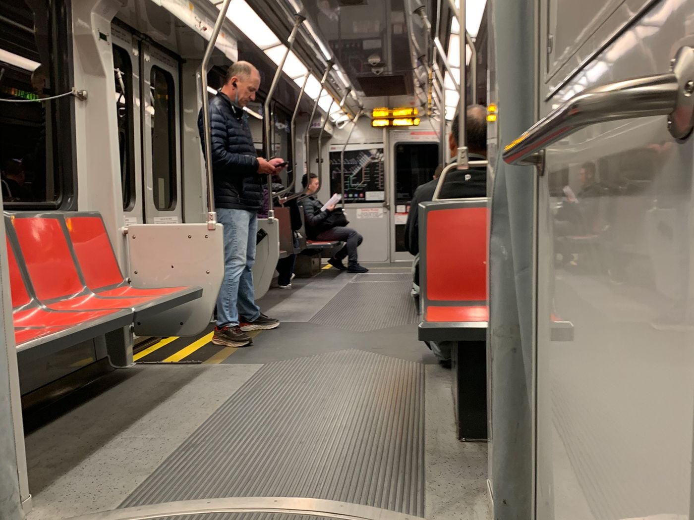 Here's What Muni Looked Like at 8:30 AM Monday Morning