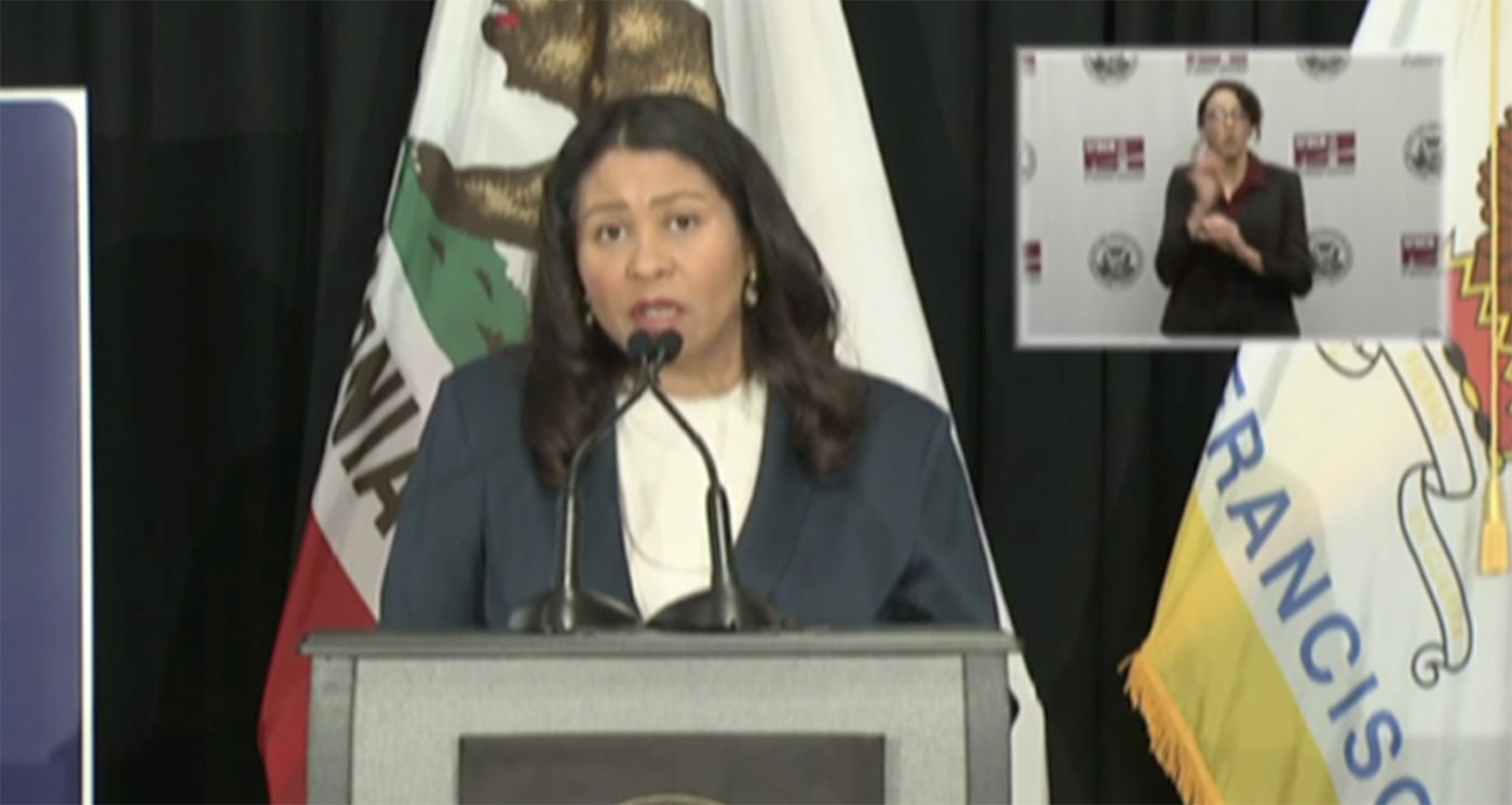 Mayor Breed: 'We Are Not Going To Solve Our Homeless Problem With This Crisis'