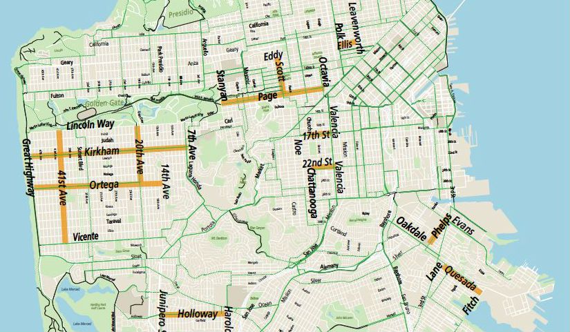SF to ‘Close’ Car Traffic on Several Streets to Promote Social Distancing