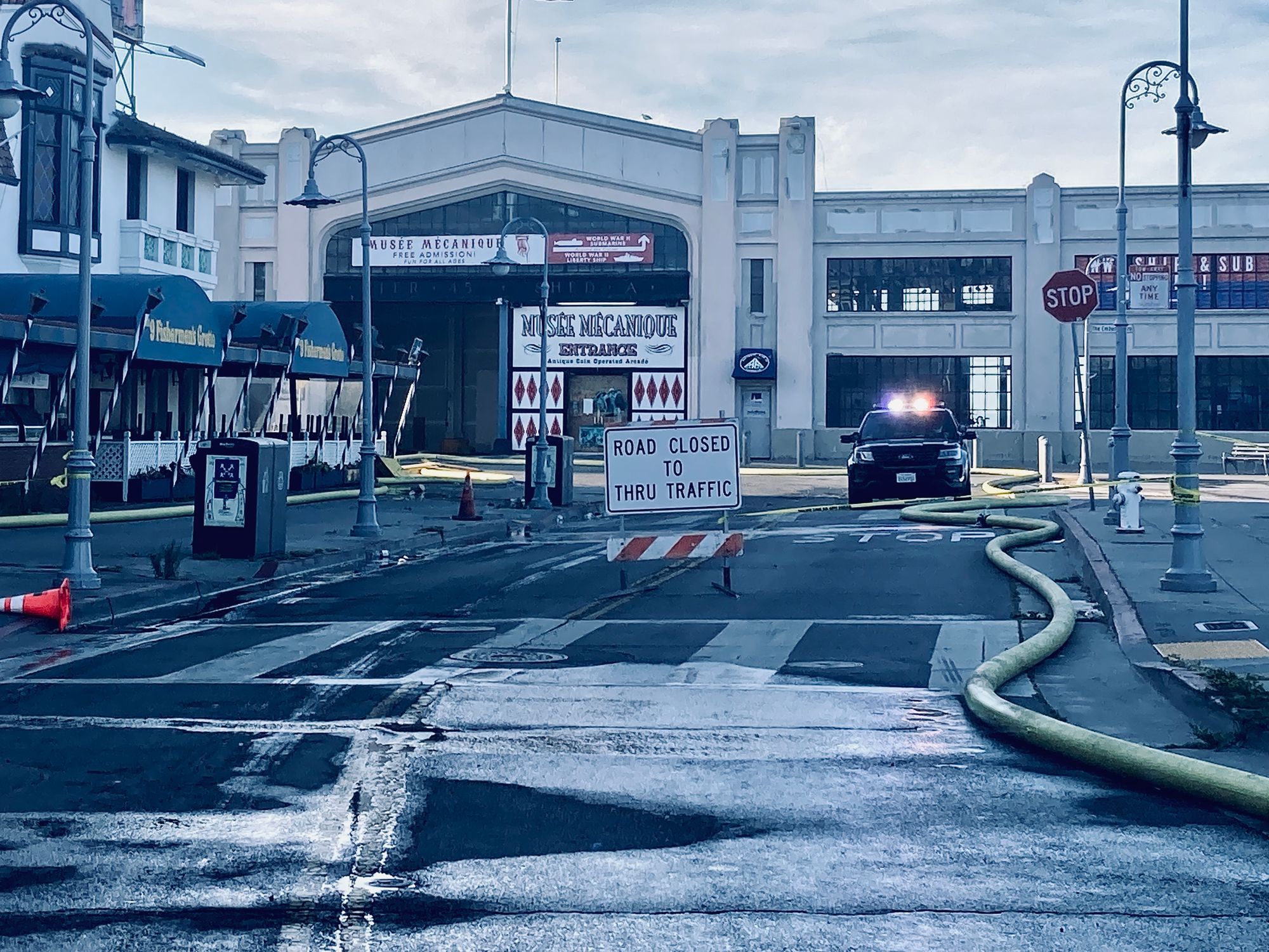 Update: SFFD Crews Will Continue Monitoring Pier 45 Through Memorial Day, Fishing Companies Devastated
