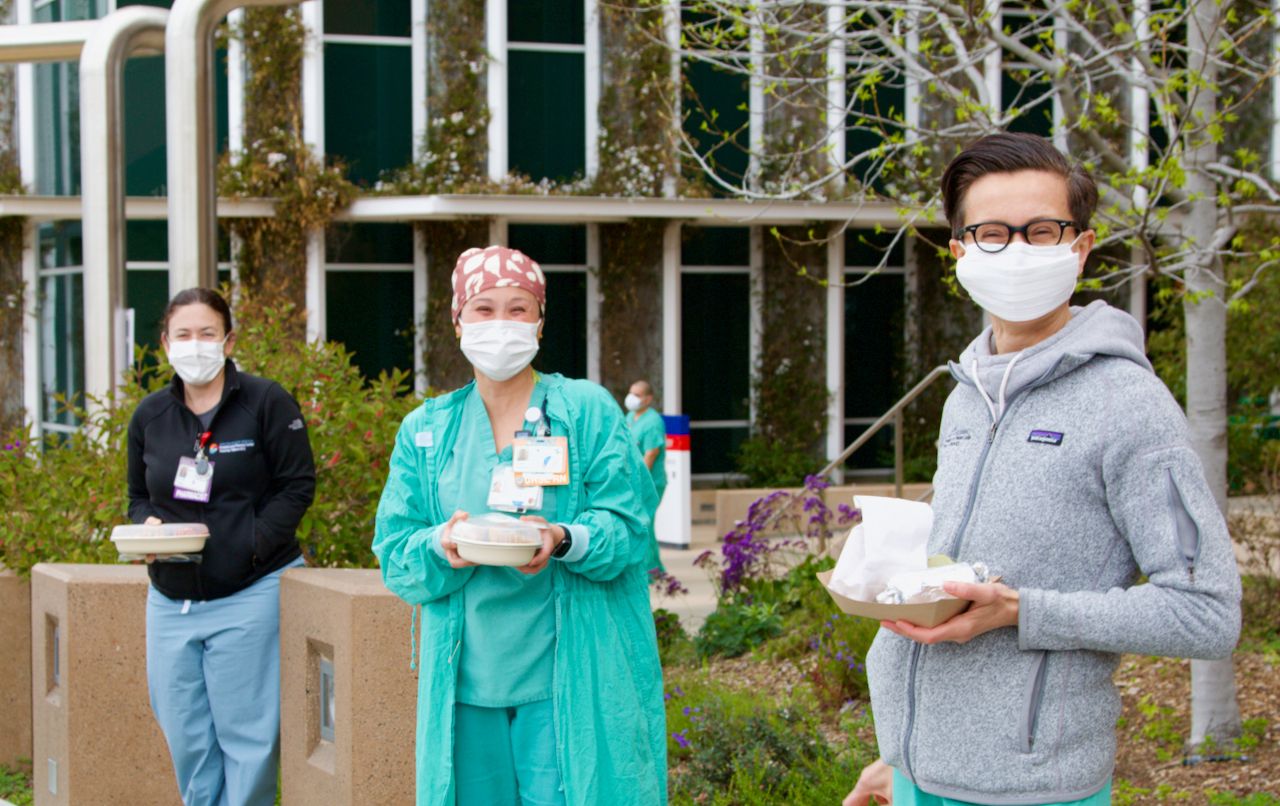 Off the Grid Feeds Healthcare Workers at SF General