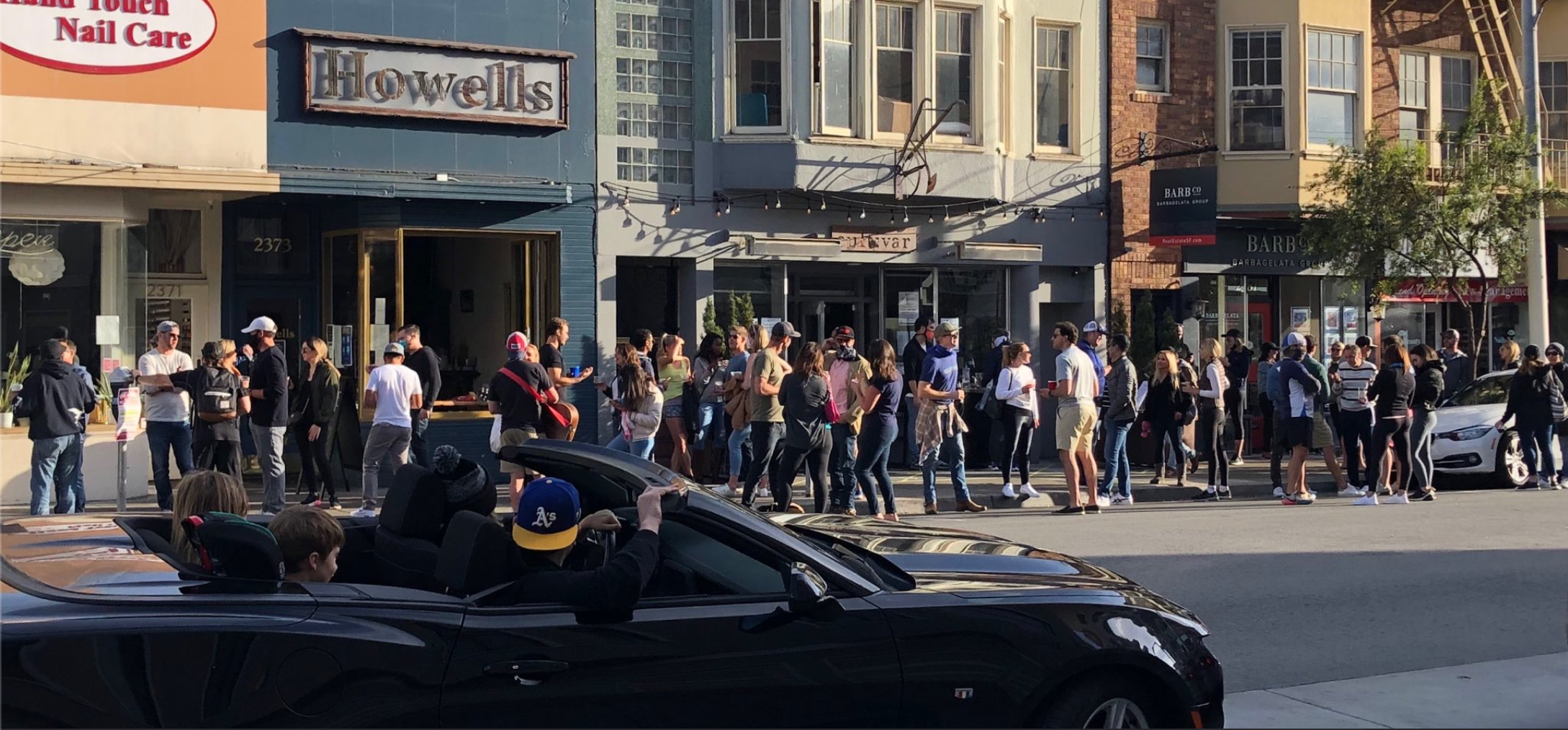Saturday Links: Crowds Gather Outside Marina District Bar, Sans Face Masks