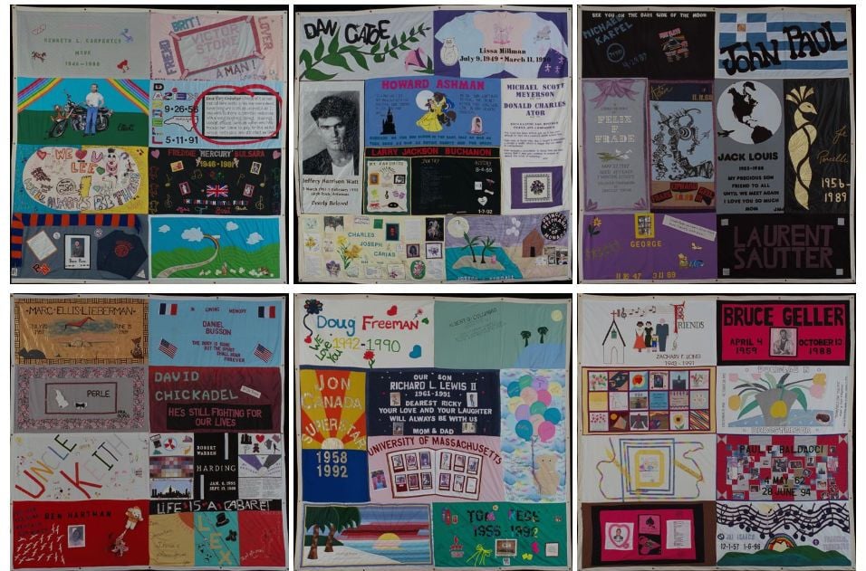 AIDS Quilt Leftovers Being Hand-Sewn Into COVID-19 Masks By ‘The Mother of the Quilt’