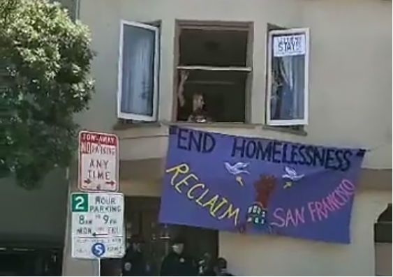 ‘Moms 4 Housing’-Style Demonstration Occupies Vacant Castro House