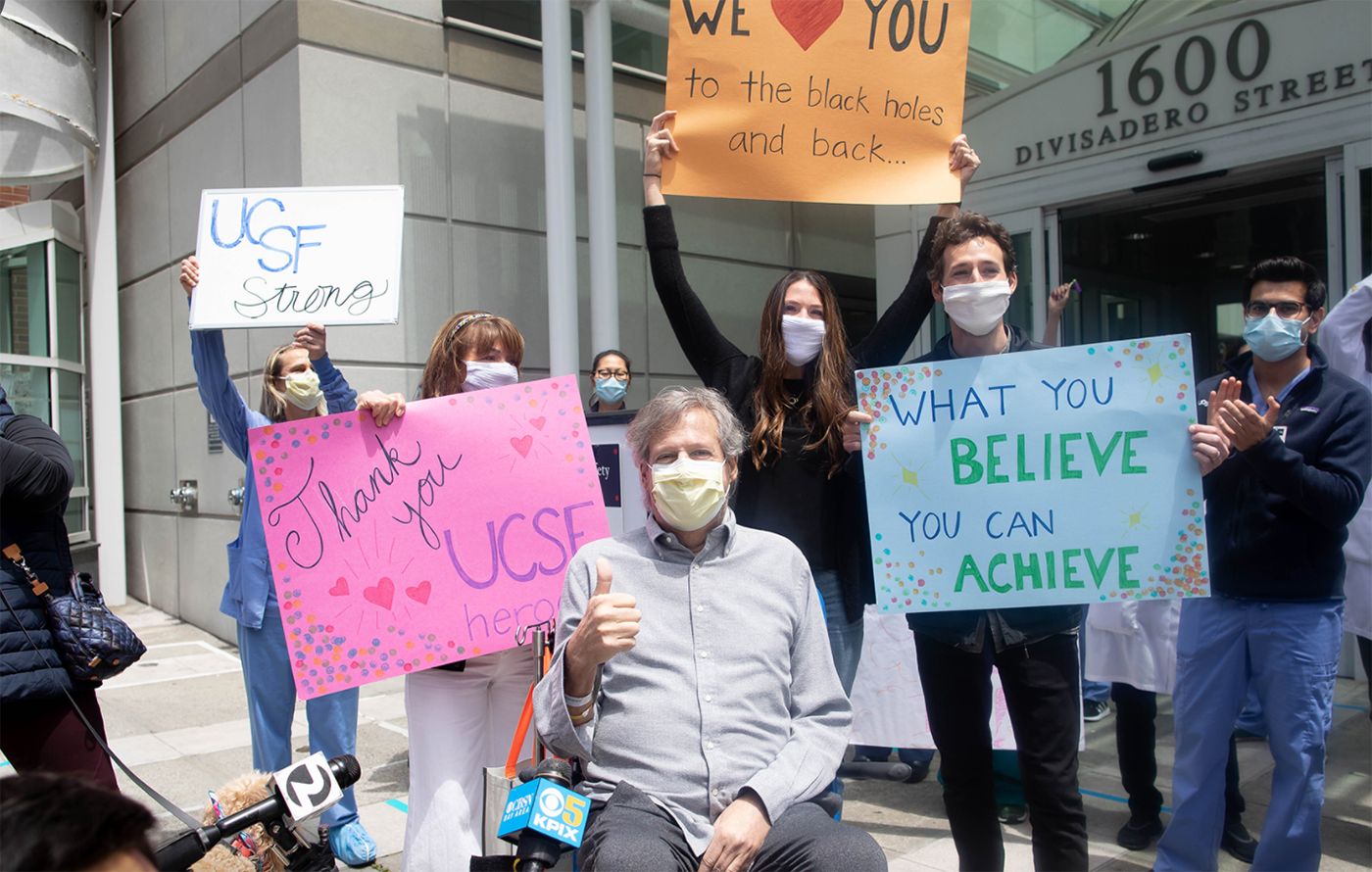 San Francisco Man Reunites With Family After 61 Days In UCSF's COVID Unit