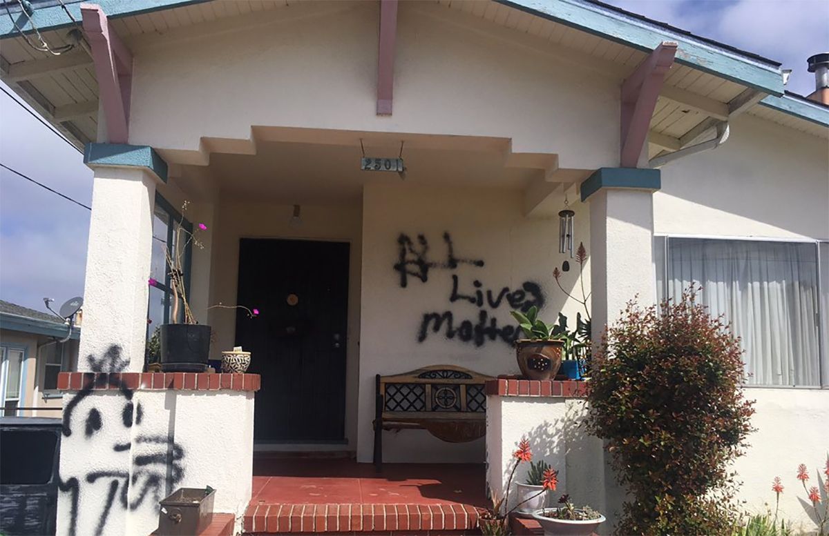East Bay Black Residents' Property Defaced In Two Separate 'All Live Matter' Graffiti Incidents