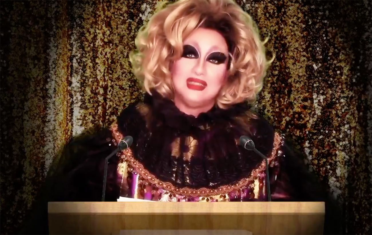 At Virtual Drag Funeral, The Stud Gets a Send-Off By Many 'Widows'