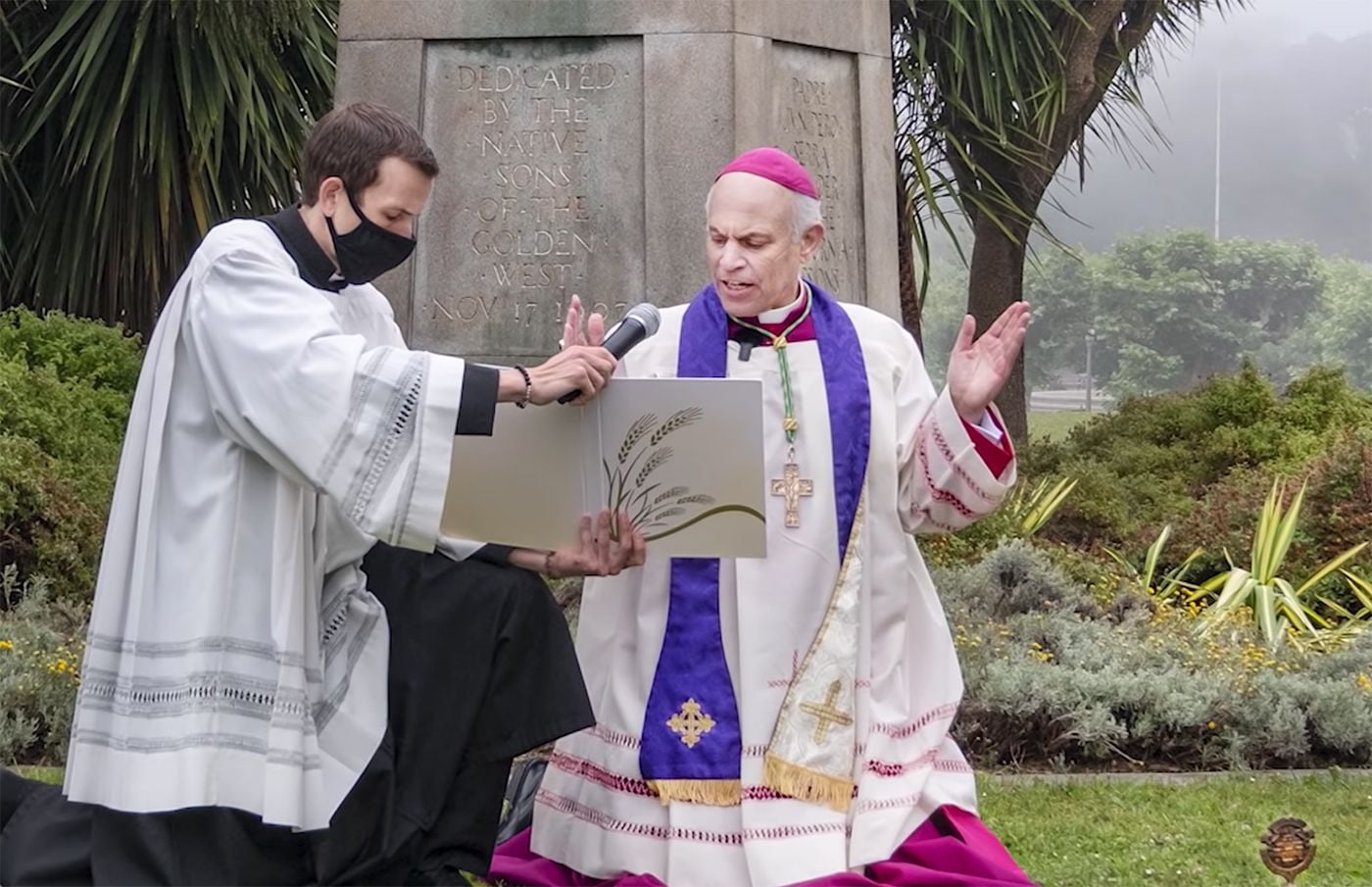 Eyeroll: SF Archbishop Holds Exorcism, Asks For God's Mercy For Toppled Junipero Serra Statue