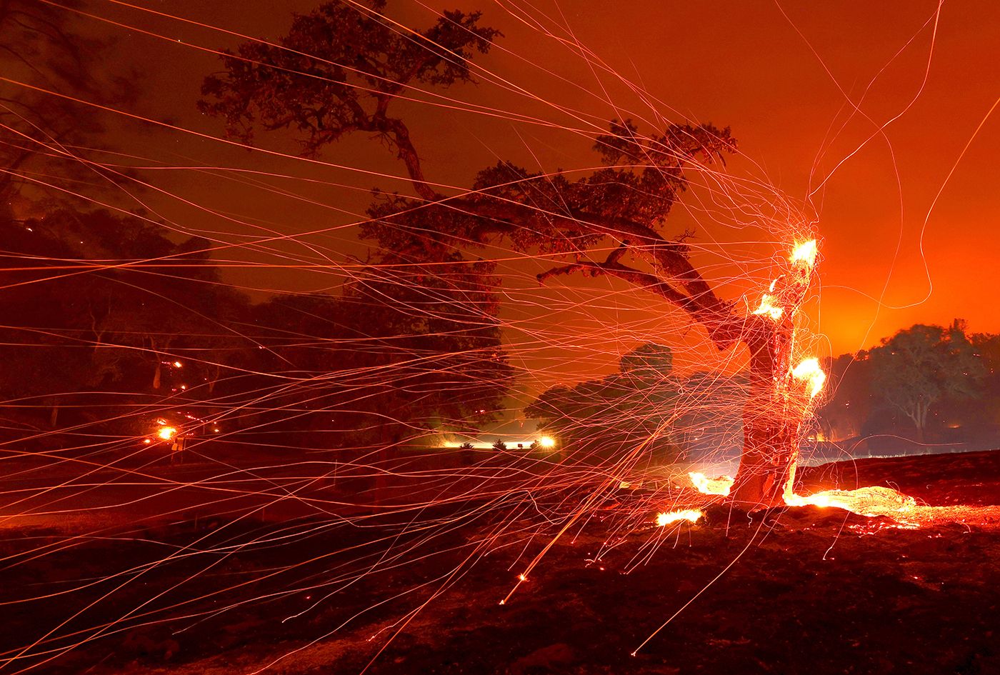 Mapping All the Wildfires As They Stand In the Bay Area Right Now