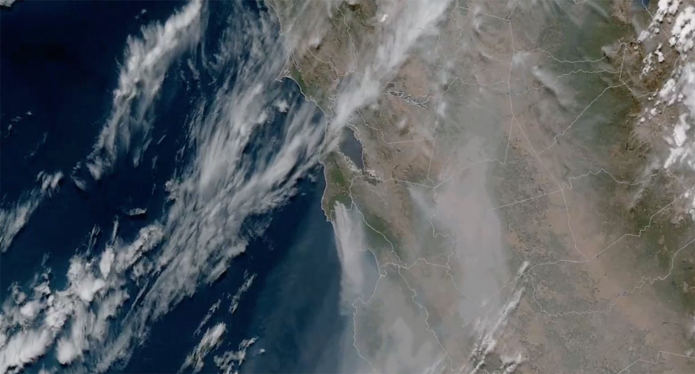 Day Around the Bay San Mateo County Wildfire Prompts Evacuations