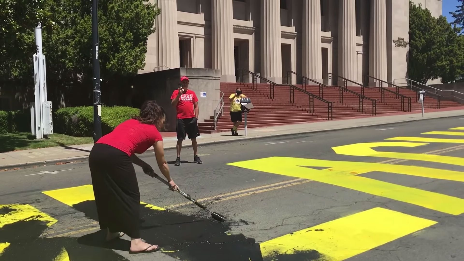 Martinez Couple Who Painted Over 'Black Lives Matter' Mural Plead Not Guilty to Hate Crime