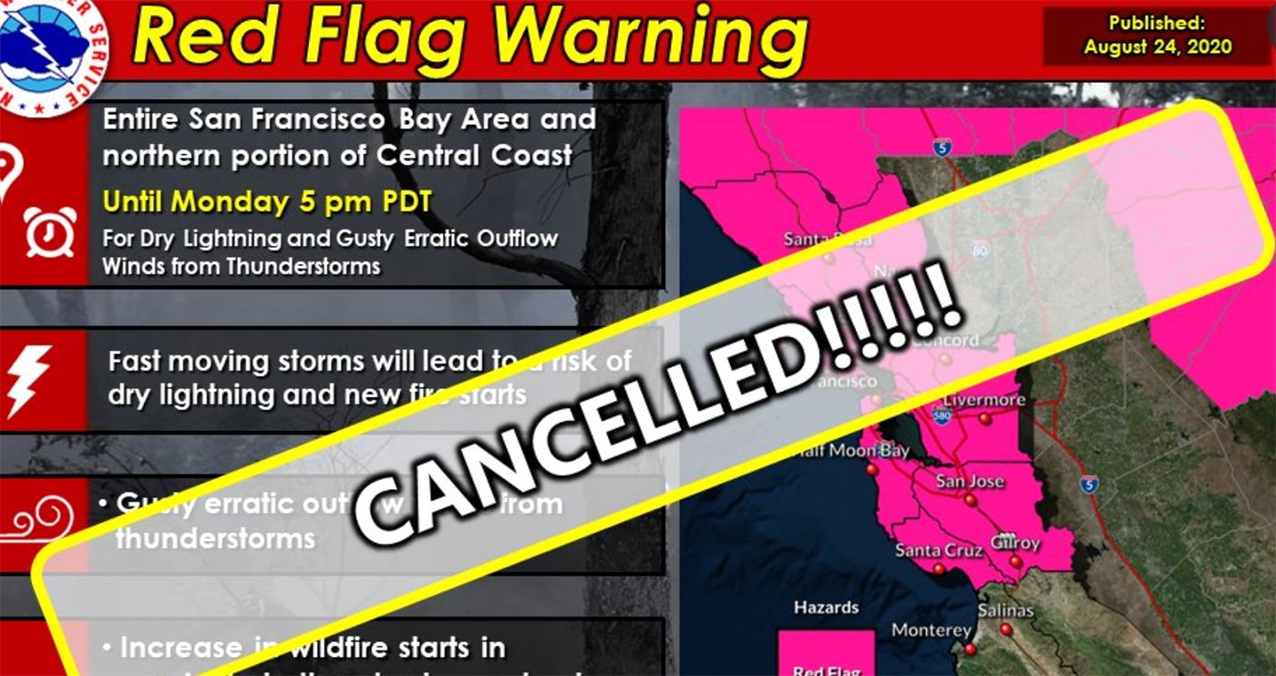 Red Flag Warning Called Off and Firefighters Make Steady Progress Containing Three Major Wildfires