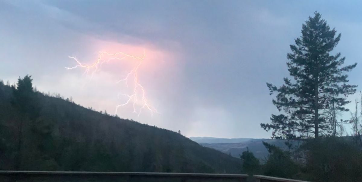 Lightning Strikes Spark Multiple Fires in Napa, Knock Out Power In