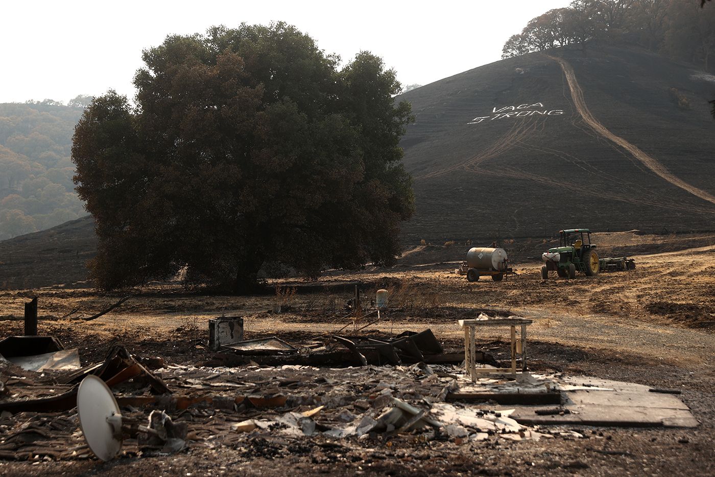 Fire Updates: Some Evacuees Return Home In Napa and Sonoma; Armstrong Redwoods Largely OK