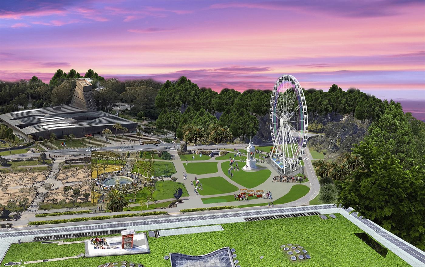 150-Foot-Tall Ferris Wheel in Golden Gate Park and Academy of Sciences Set October Opening Dates