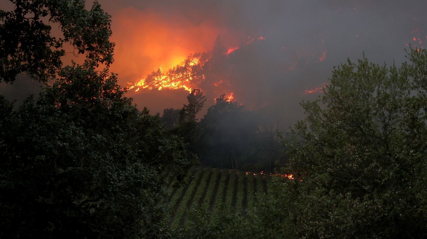 Day Around the Bay: At Least 68,000 Displaced By Fire Evacuations In Sonoma