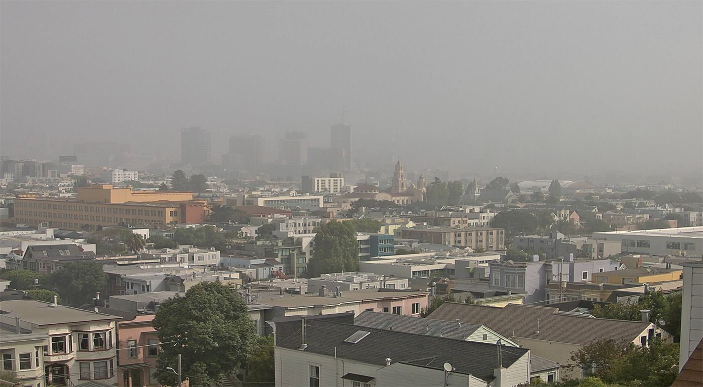Air Quality in San Francisco May Continue To Suck Until Mid-Week