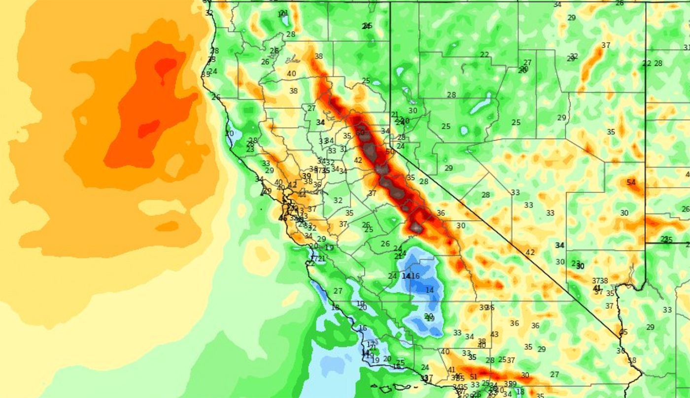Extreme Wind Event Arrives Early Next Week With Even Greater Potential Fire Danger, More PSPS Likely