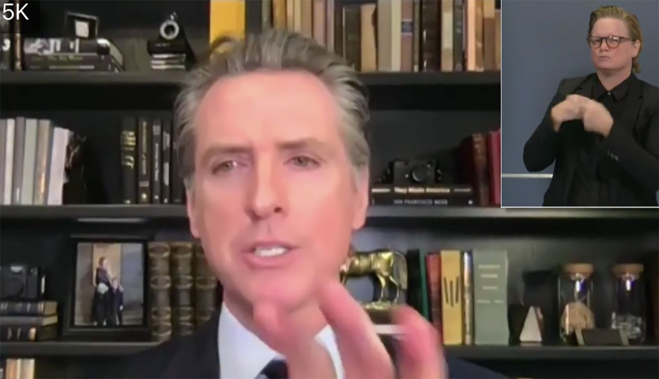 Newsom: 'Red Flags Are Flying' With COVID Hospitalizations, Stricter Stay-at-Home Order Could Be Coming