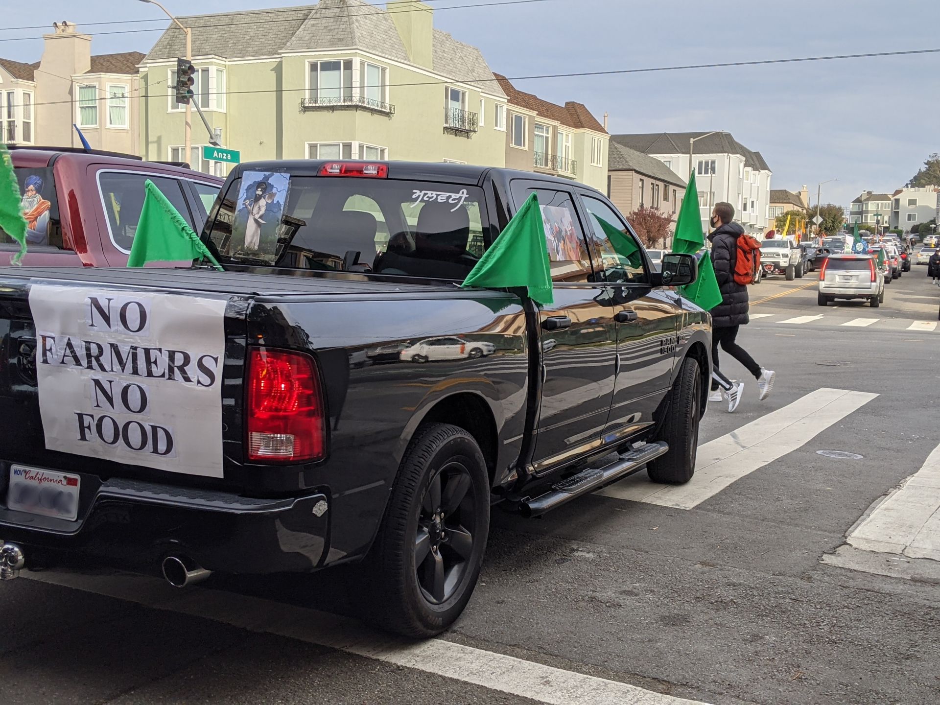 Rally in Solidarity With Indian Farmers Converges at Indian Consulate in Inner Richmond