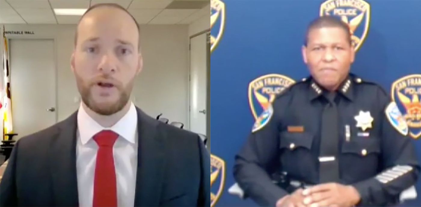 SF Police Chief and District Attorney Insist They're Not Enemies, Chief Says They Don't Always Agree