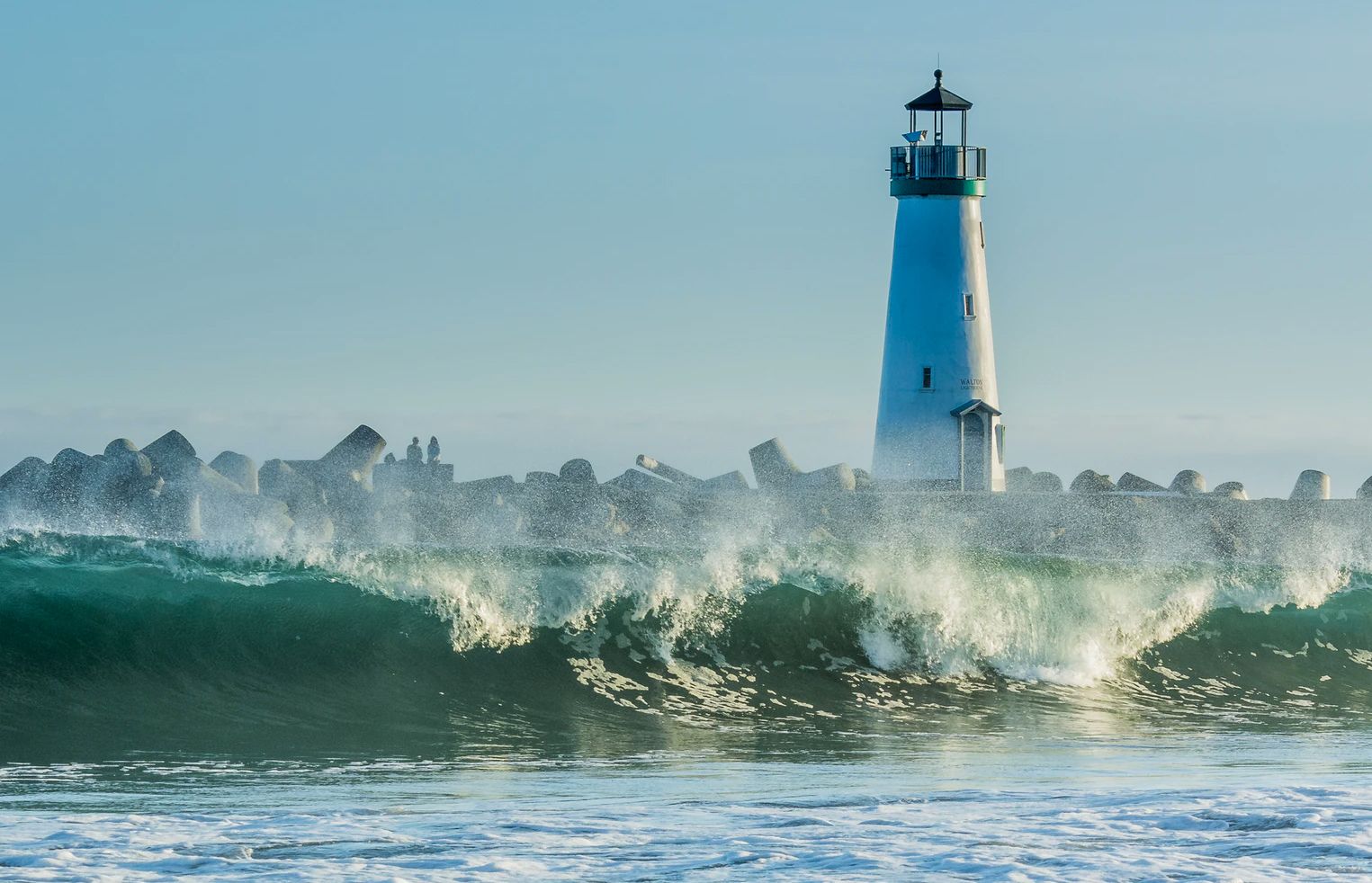 New Year's Weather: Some Sun, High Surf, and Then Two Weeks of Rain